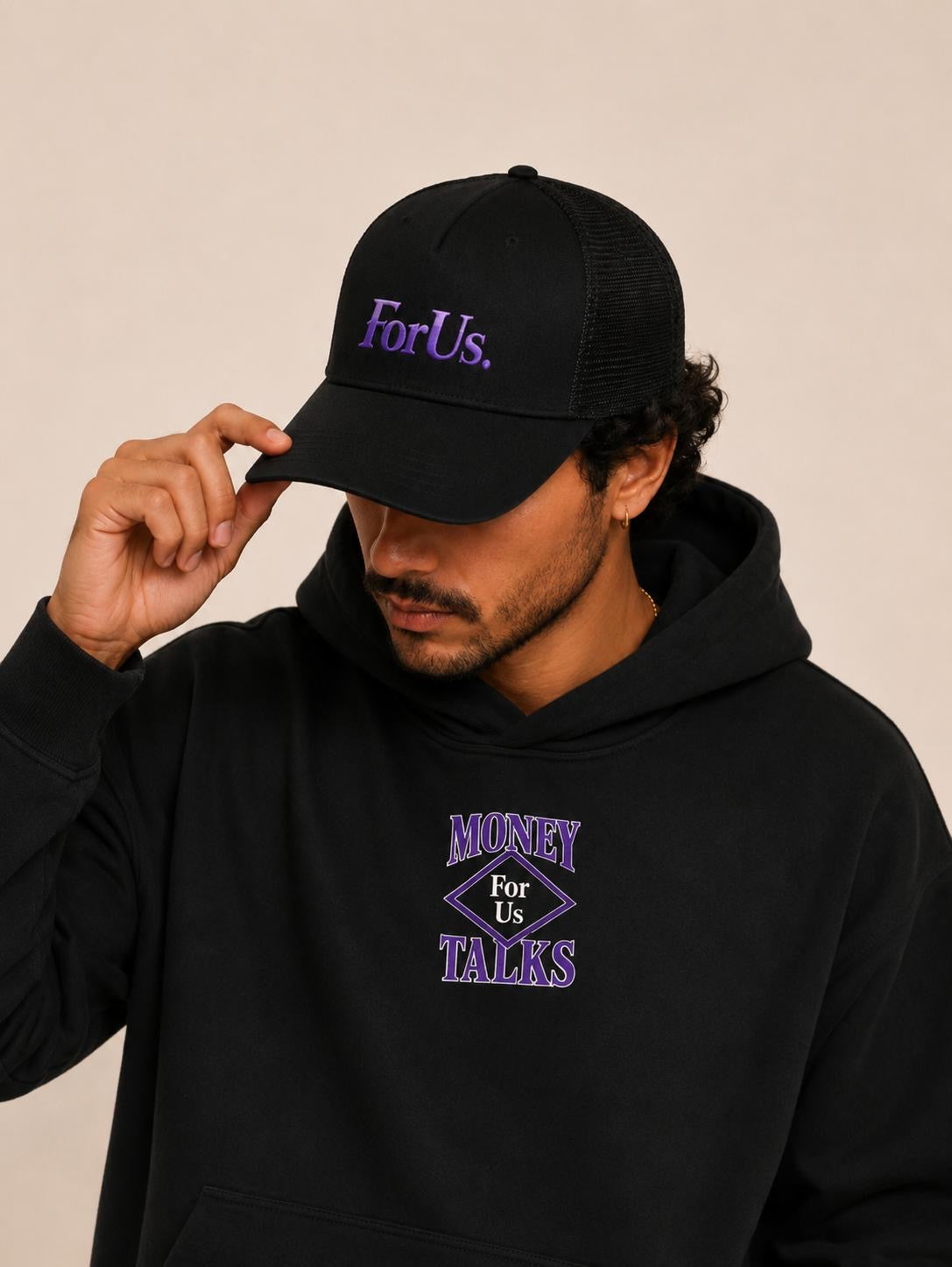 FORUS. TRUCKER Purple