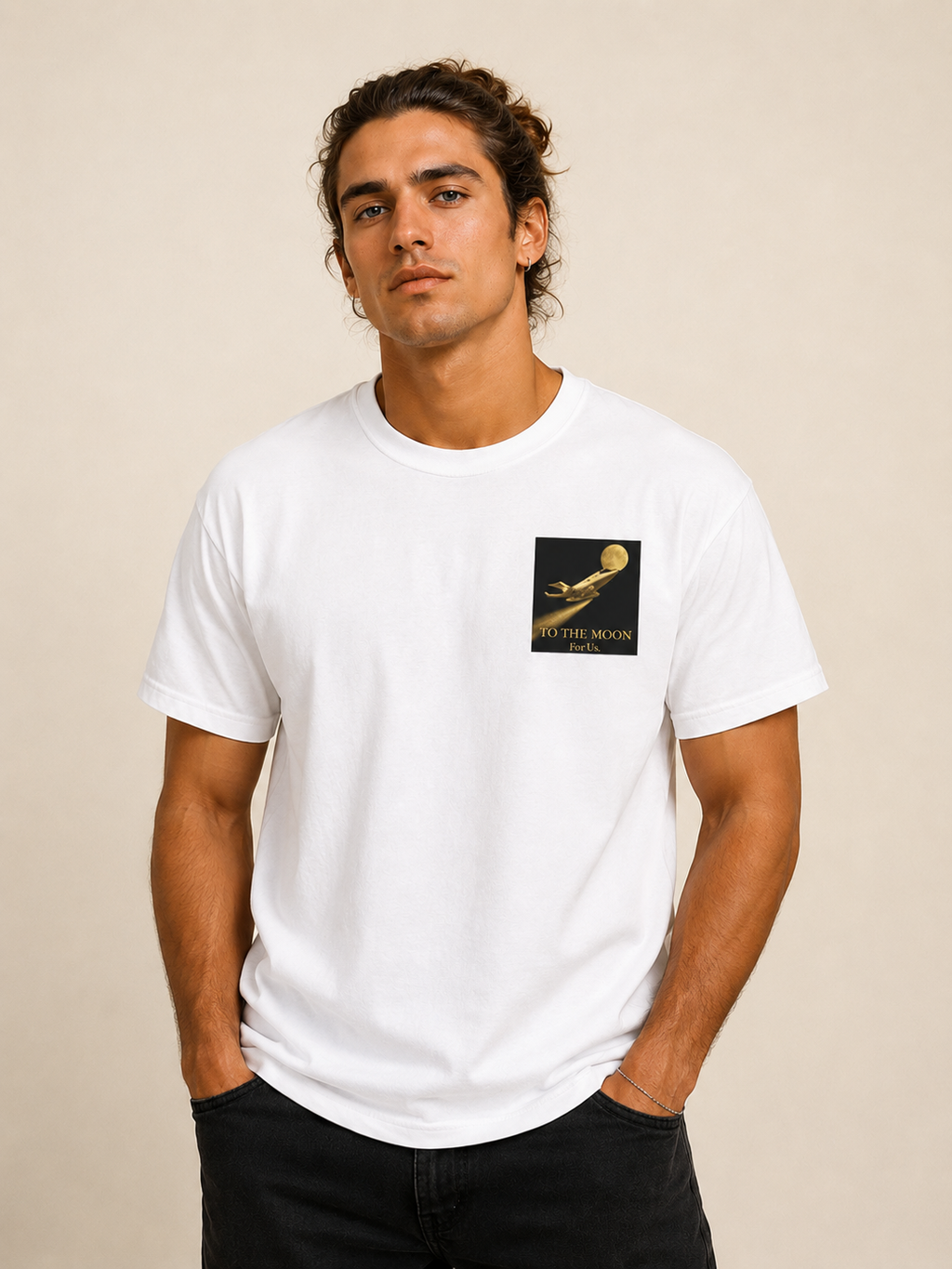 Men - T Shirt MOON