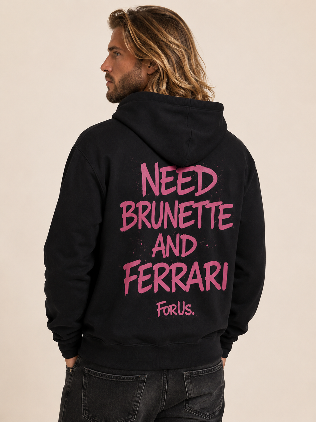 Men - Hoodie MONEY TALKS RARRI
