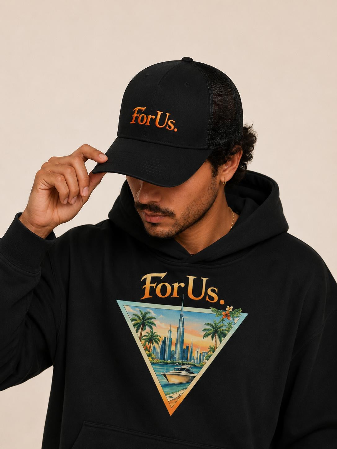 FORUS. TRUCKER Orange