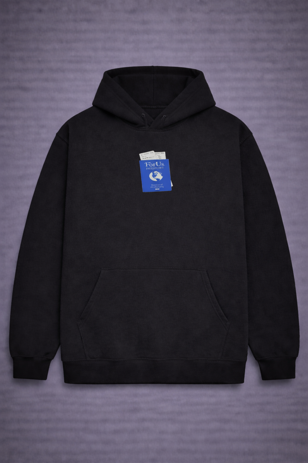 Men - FLY TO SUCCESS Black Hoodie