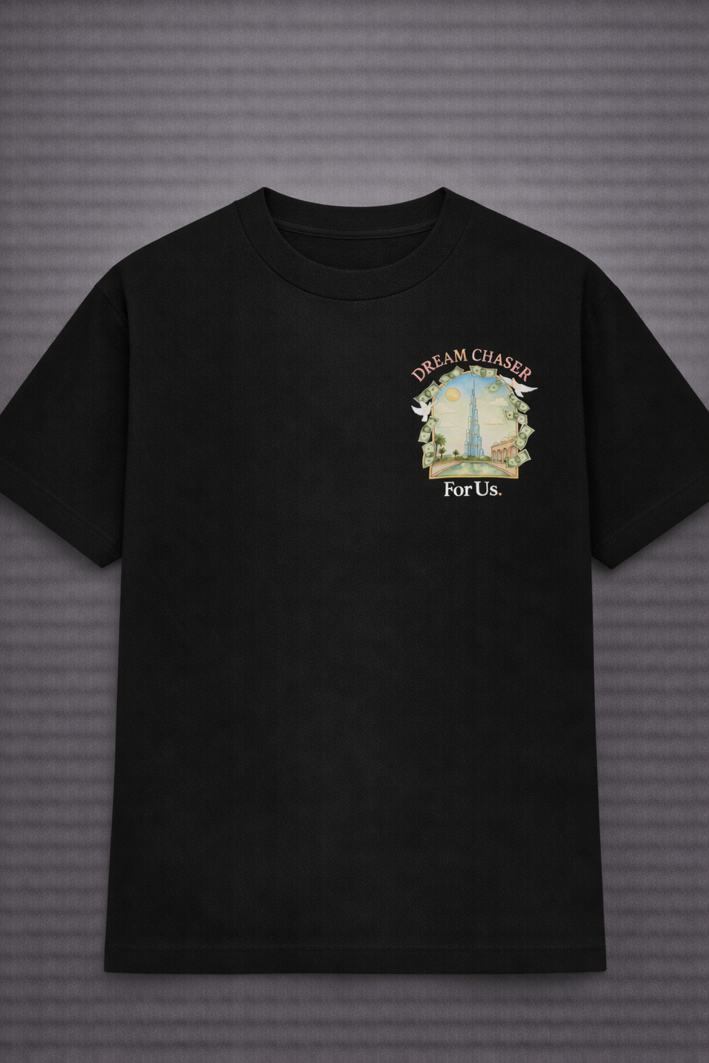 Unisexe - DREAM CHASER black T-Shirt