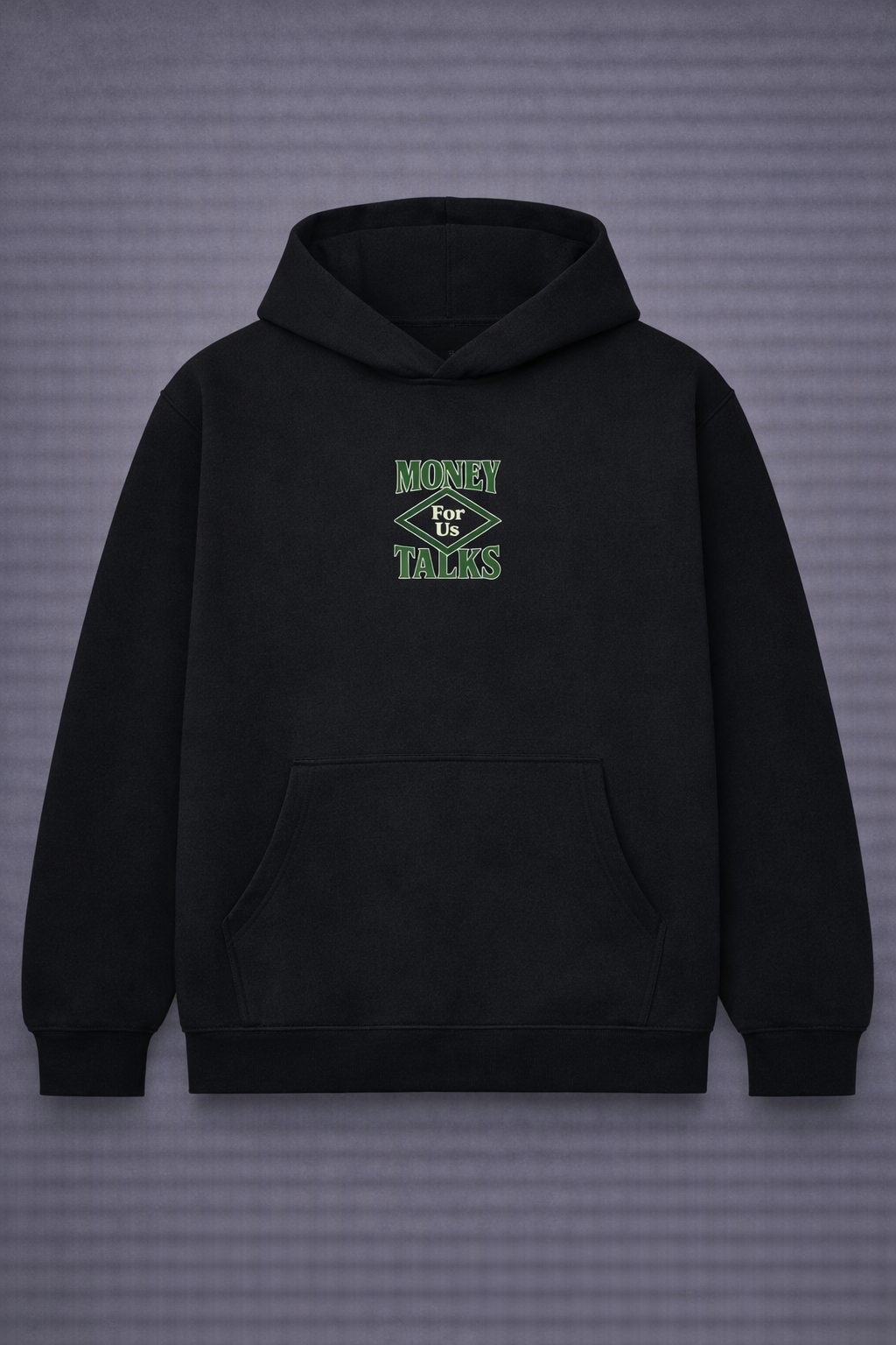 Unisexe - Hoodie MONEY TALKS GREEN