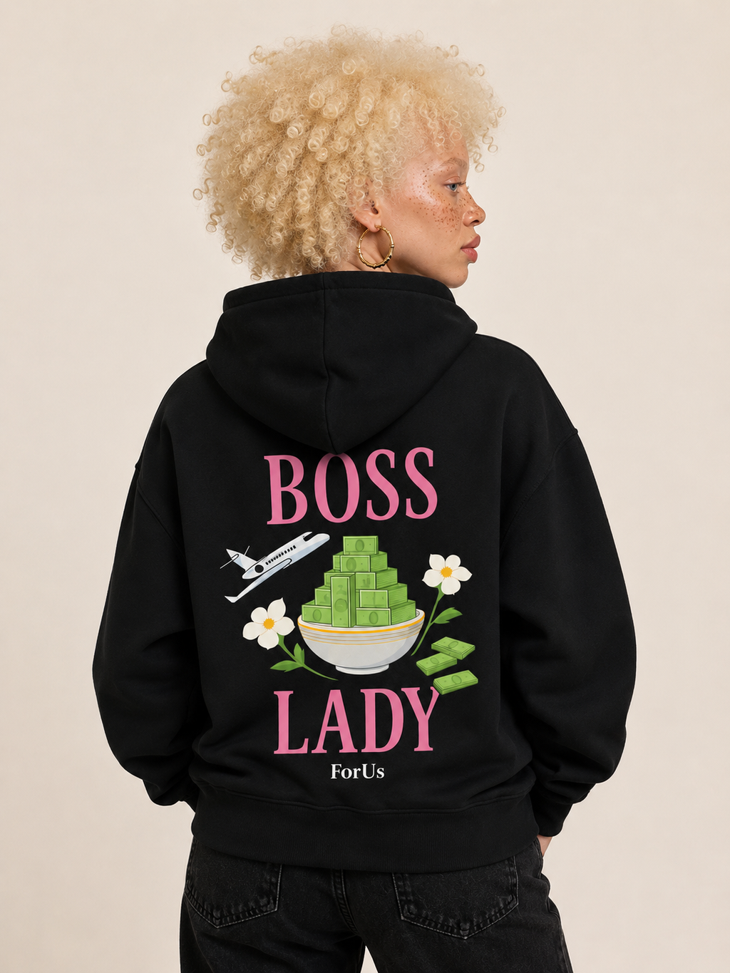 Women - Hoodie BOSS LADY