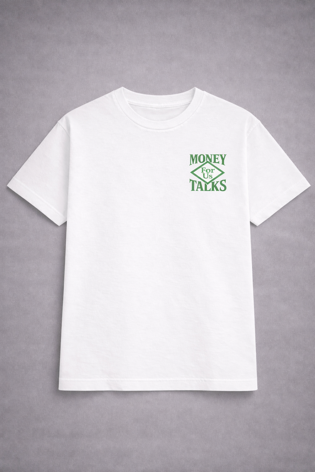Unisexe - MONEY TALKS GREEN T-Shirt