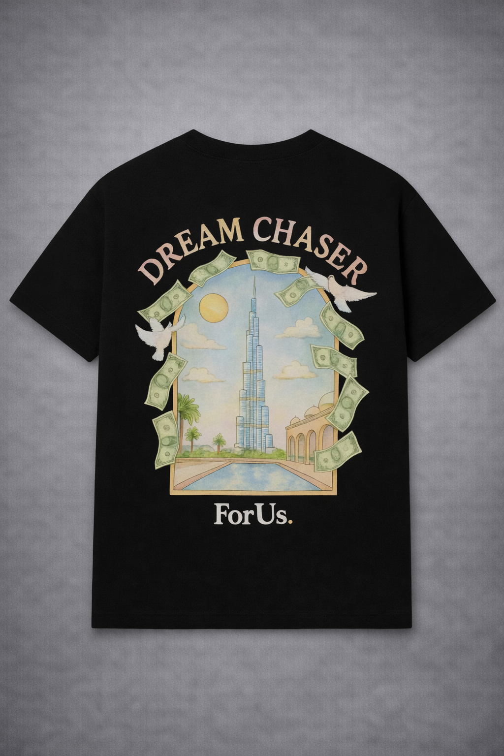 T-Shirt DREAM CHASER black