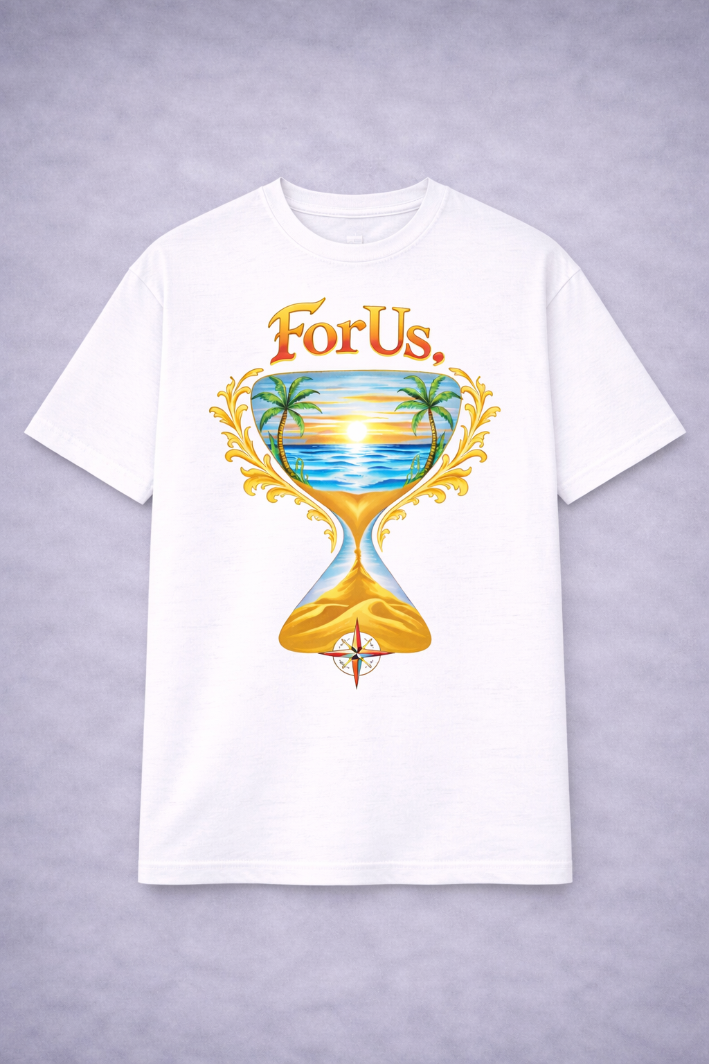 Unisexe - FORUS. TIME White T-Shirt